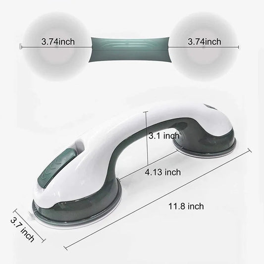 No-Drill Shower Handle – Easy Install Safety Grip!