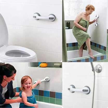 No-Drill Shower Handle – Easy Install Safety Grip!