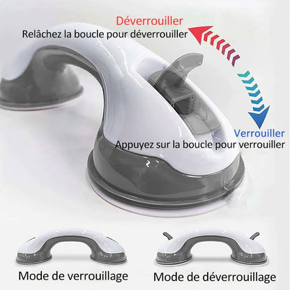 No-Drill Shower Handle – Easy Install Safety Grip!