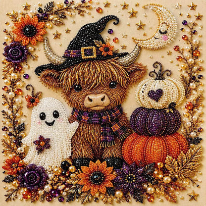 ✨ Halloween Pearl Art DIY Kit – Turn Tiny Pearls into Spooky-Cute Magic
