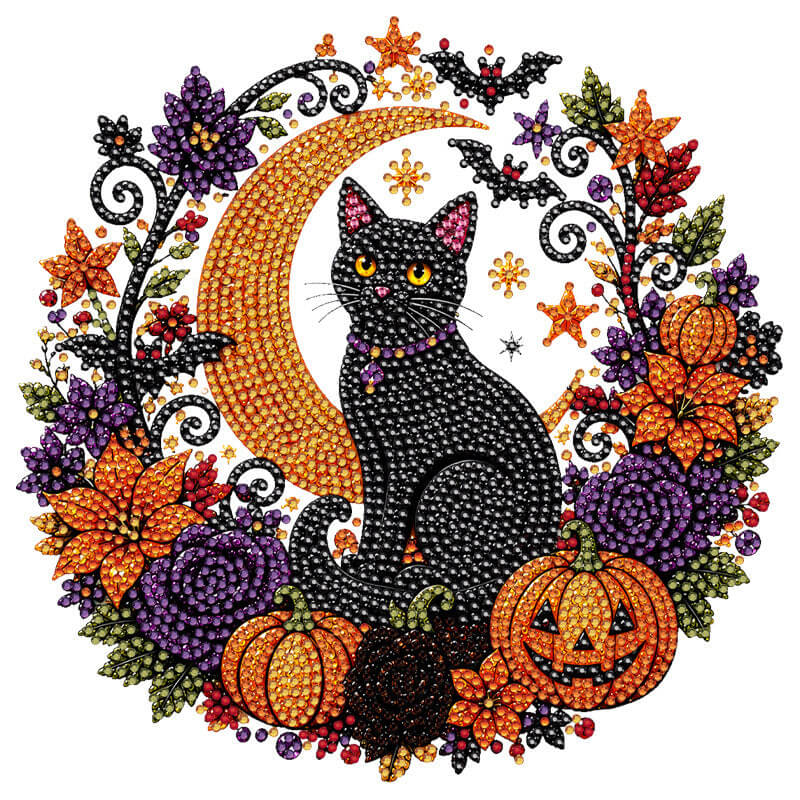 ✨ Halloween Pearl Art DIY Kit – Turn Tiny Pearls into Spooky-Cute Magic