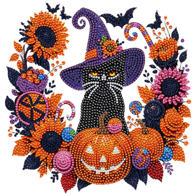 ✨ Halloween Pearl Art DIY Kit – Turn Tiny Pearls into Spooky-Cute Magic